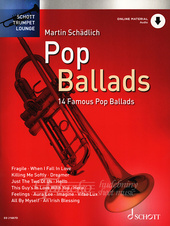 Schott Trumpet Lounge: Pop Ballads (Book/Online audio)